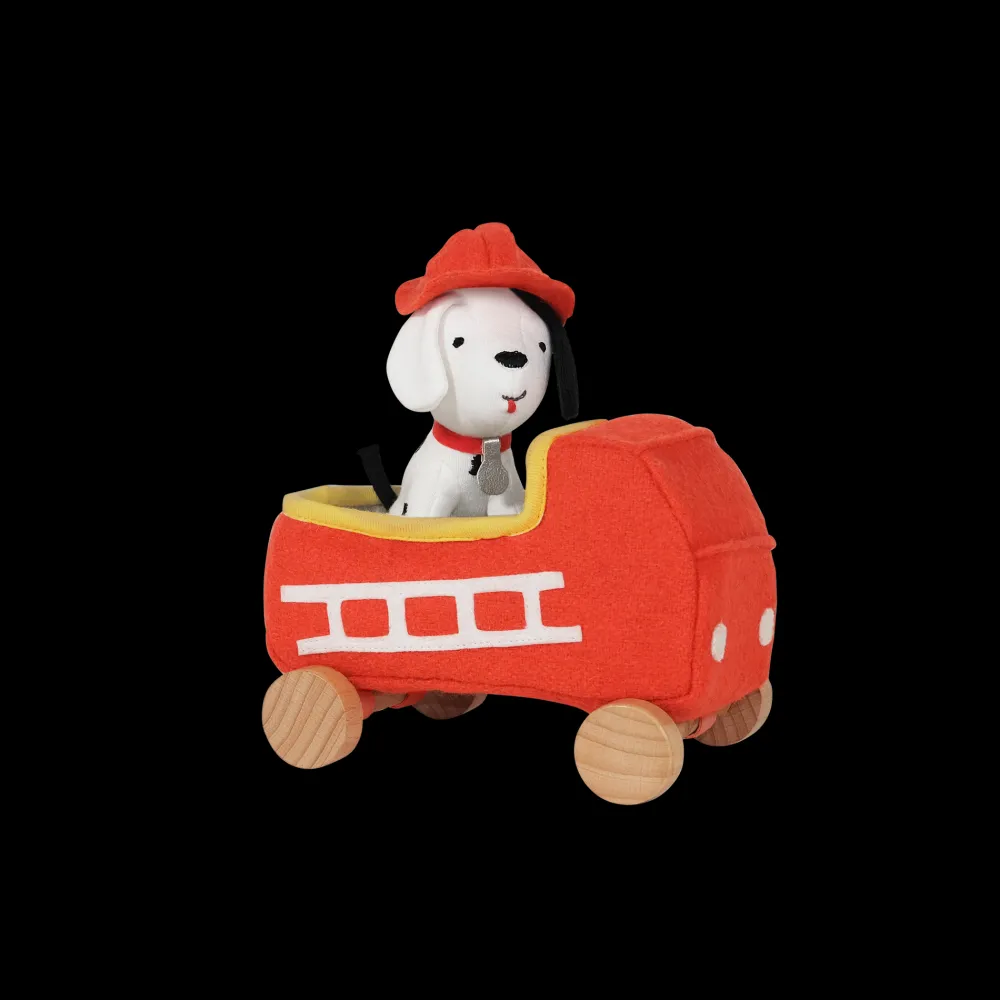 Olli Ella Indoor Play|Small World Play|Holdie Dog-Go - Chief - Red