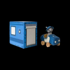 Olli Ella Indoor Play|Small World Play|Holdie Dog-Go - Officer - Blue