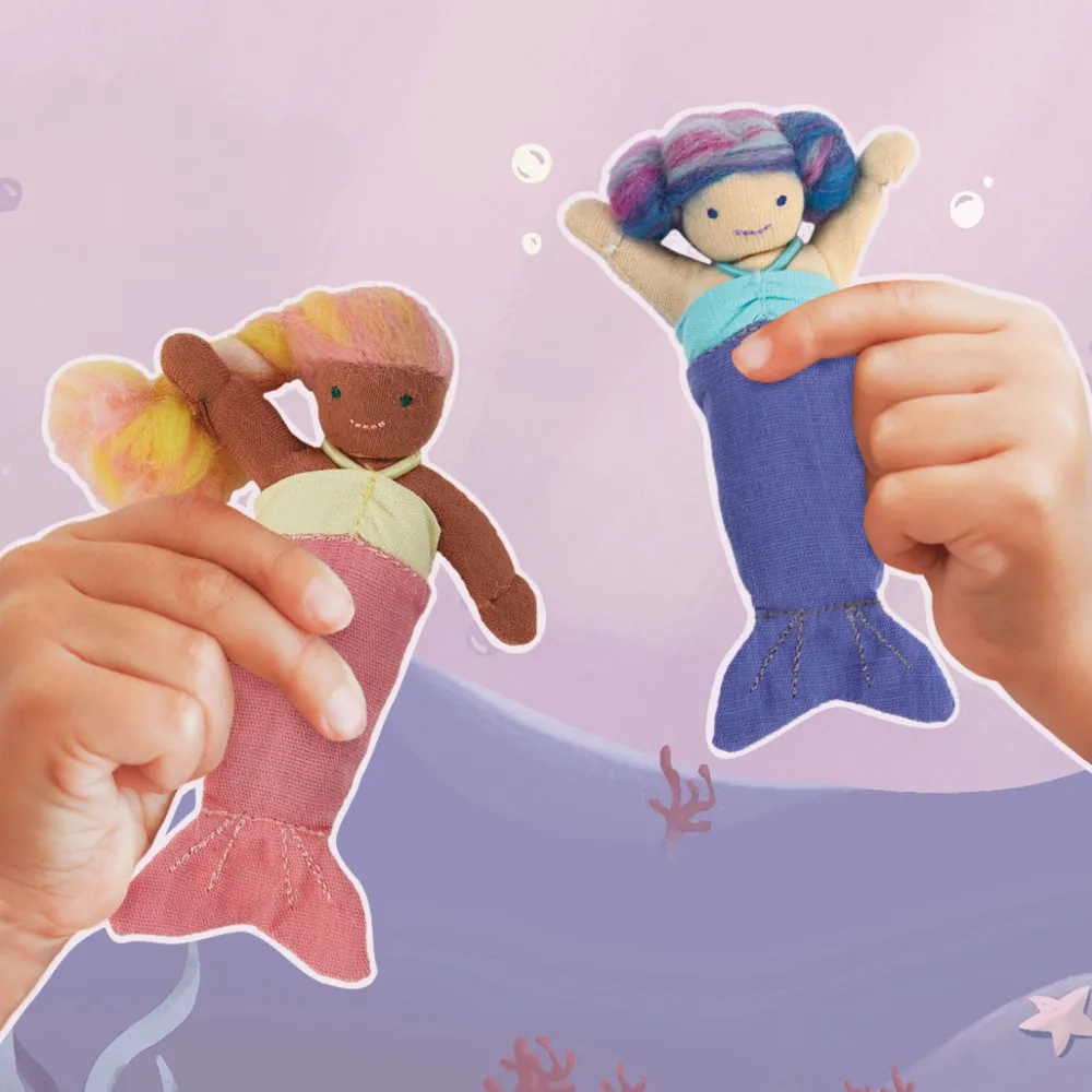 Olli Ella Indoor Play|Small World Play|Holdie™ Folk Mermaid - Marina