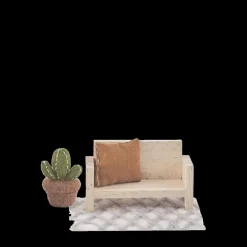 Olli Ella Doll Accessories|Indoor Play|Holdie™ Pinewood Living Room Set