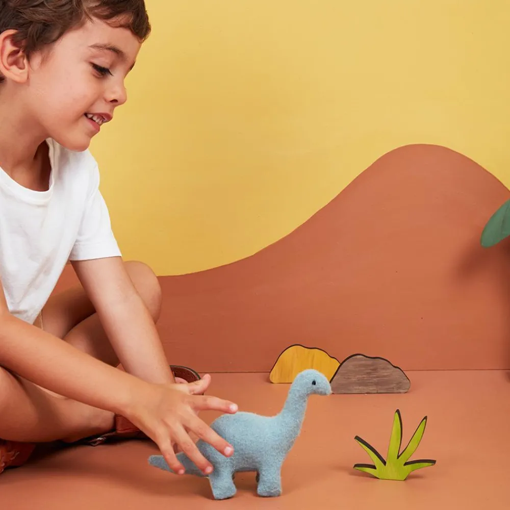 Olli Ella Indoor Play|Small World Play|Holdie Set - Dinosaurs