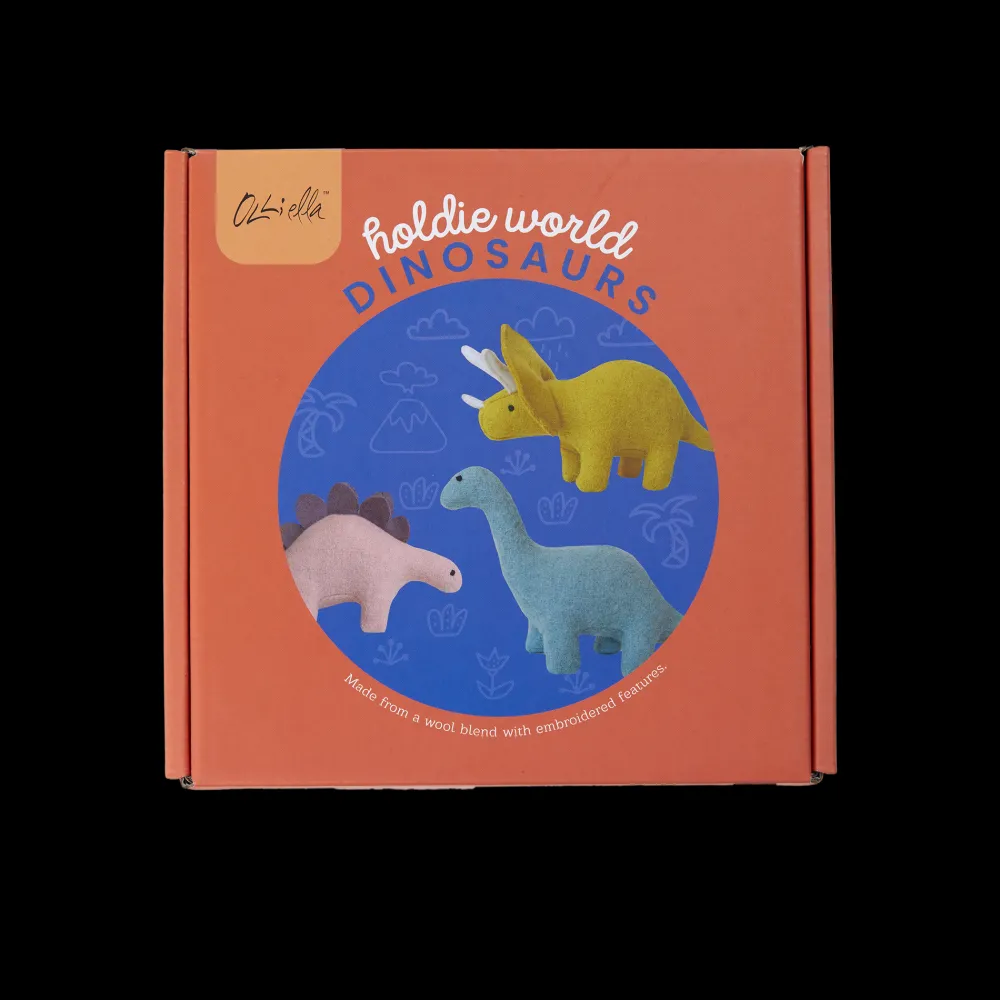 Olli Ella Indoor Play|Small World Play|Holdie Set - Dinosaurs