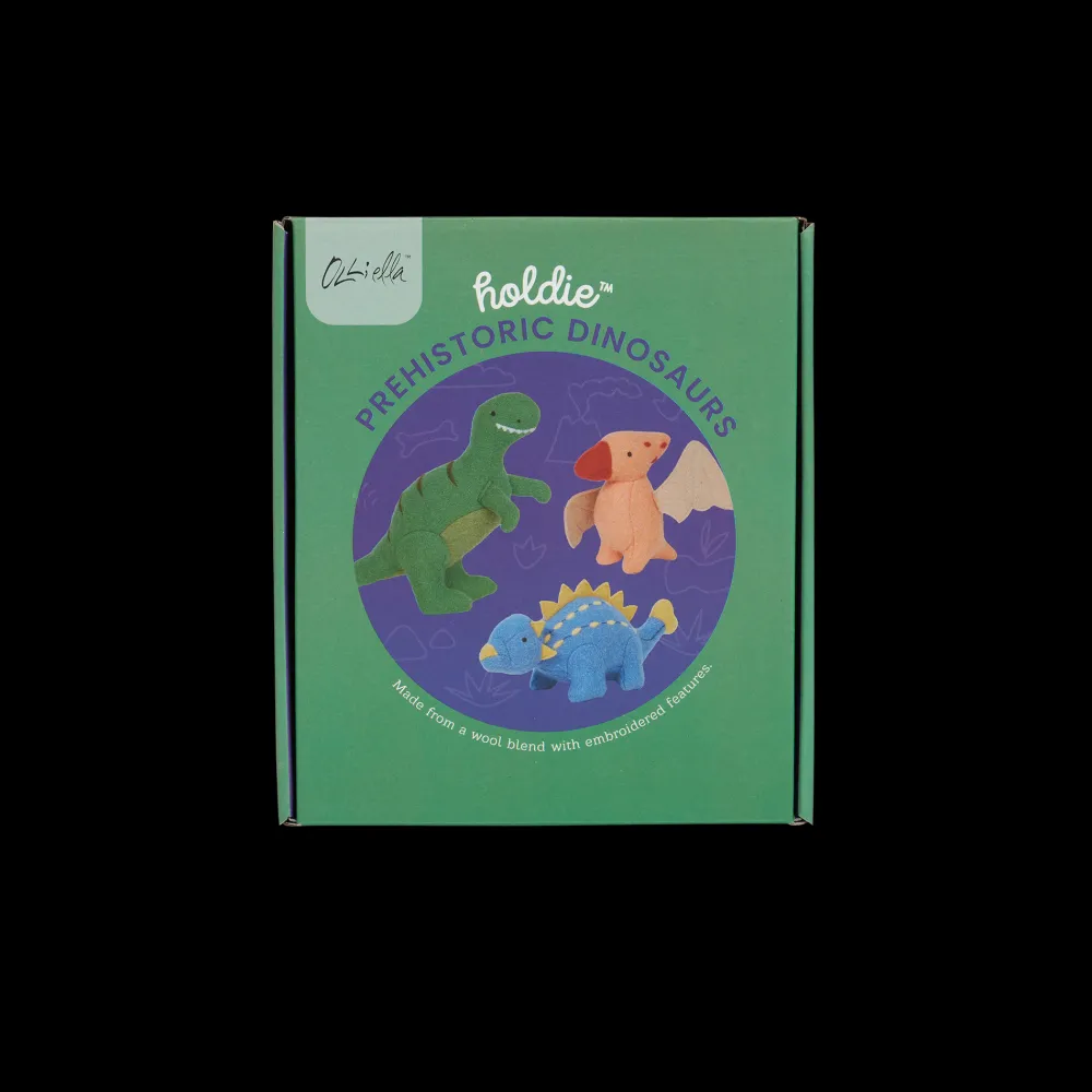 Olli Ella Indoor Play|Small World Play|Holdie Set - Prehistoric Animals
