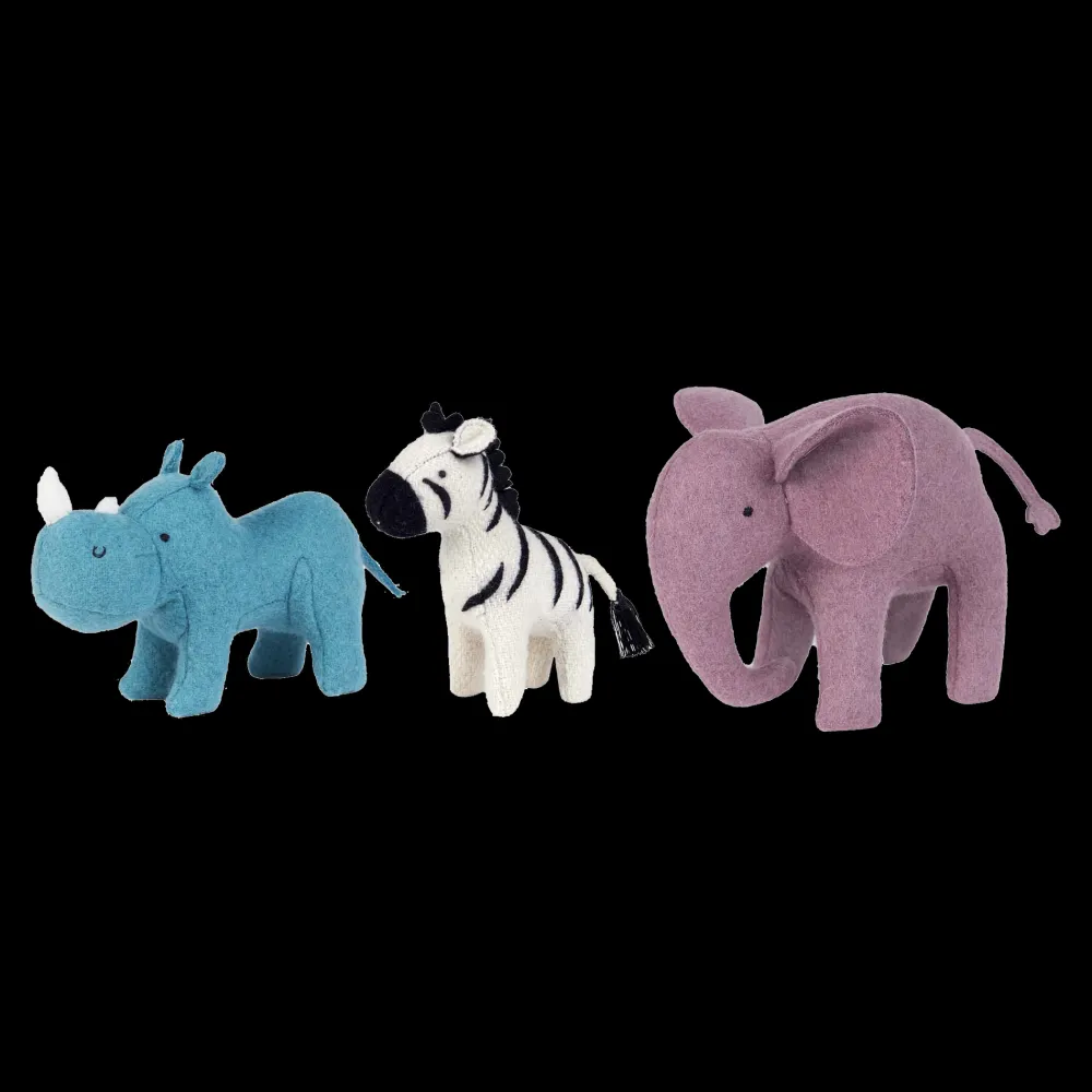 Olli Ella Indoor Play|Holdie World|Holdie Set - Safari Animals