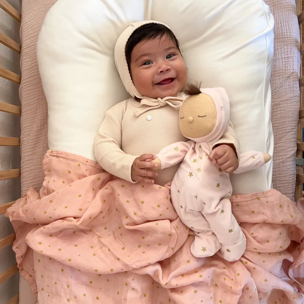 Olli Ella Indoor Play|Soft Toys - Newborns|Lullaby Dozy Dinkum Gift Set - Luna