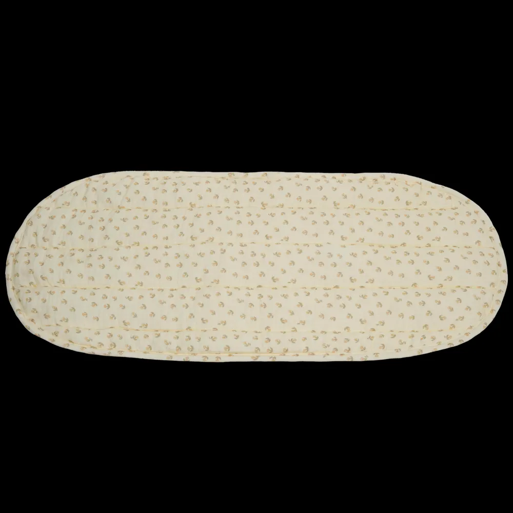 Olli Ella Nursery|Changing Baskets|Luxe Organic Cotton Liner - Leafed Mushroom