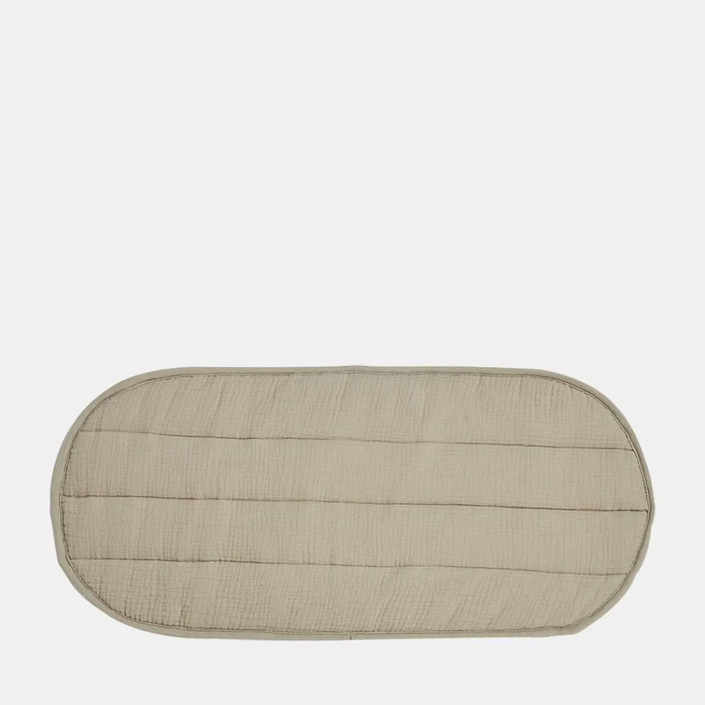 Olli Ella Nursery|Changing Baskets|Luxe Organic Cotton Liner - Seafoam