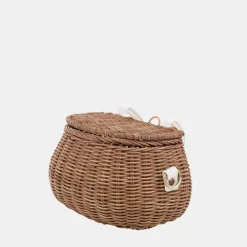 Olli Ella Outdoor Play|To Carry|Mini Chari Rattan Bag - Natural