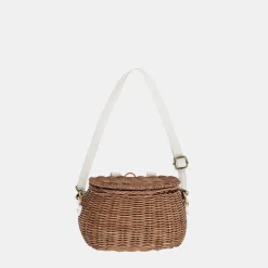 Olli Ella Outdoor Play|To Carry|Mini Chari Rattan Bag - Natural