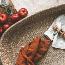 Olli Ella Nursery|Changing Baskets|Nyla Seagrass Changing Basket