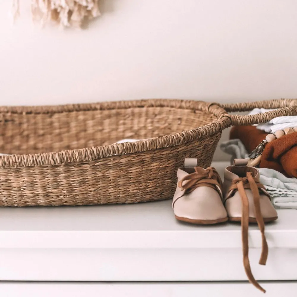 Olli Ella Nursery|Changing Baskets|Nyla Seagrass Changing Basket