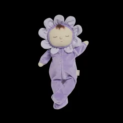 Olli Ella Indoor Play|Soft Toys - Newborns|Petal Dozy Dinkums - Pickle - Lavender