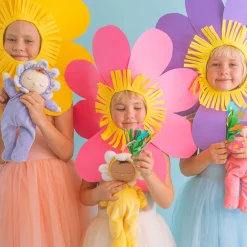 Olli Ella Indoor Play|Soft Toys - Newborns|Petal Dozy Dinkums - Pickle - Lavender