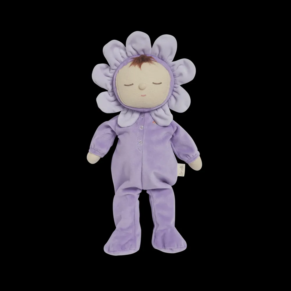Olli Ella Indoor Play|Soft Toys - Newborns|Petal Dozy Dinkums - Pickle - Lavender