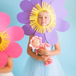 Olli Ella Indoor Play|Soft Toys - Newborns|Petal Dozy Dinkums - Twinkle - Fuchsia
