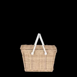 Olli Ella Outdoor Play|For Storage|Piki Rattan Basket - Straw
