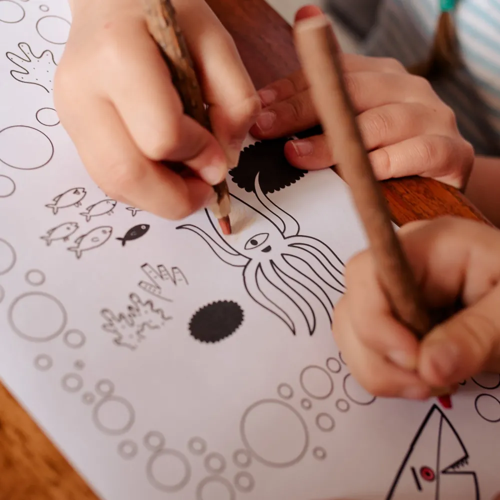 Olli Ella Craft & Activity|Indoor Play|Playpa Paper - Mini - Ocean