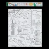 Olli Ella Craft & Activity|Indoor Play|Playpa Paper - Monsters Take Over the City