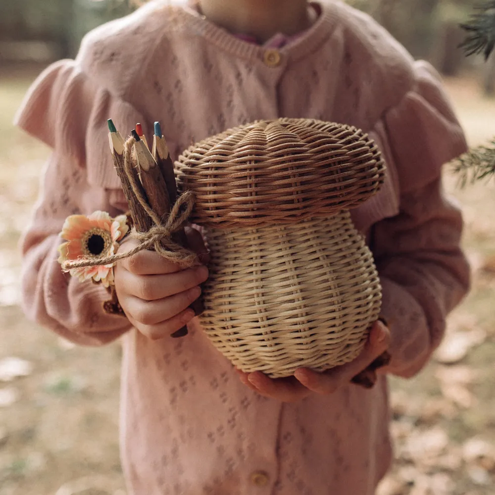 Olli Ella Craft & Activity|Indoor Play|Porcini Basket
