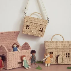 Olli Ella To Carry|Rattan Bags|Rattan Casa Bag - Straw