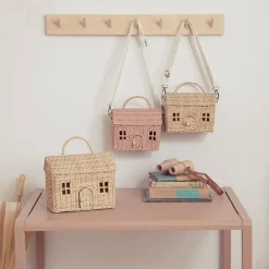 Olli Ella To Carry|Rattan Bags|Rattan Casa Bag - Straw