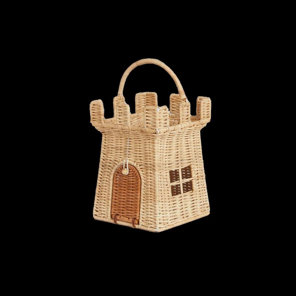 Olli Ella Outdoor Play|To Carry|Rattan Castle Bag