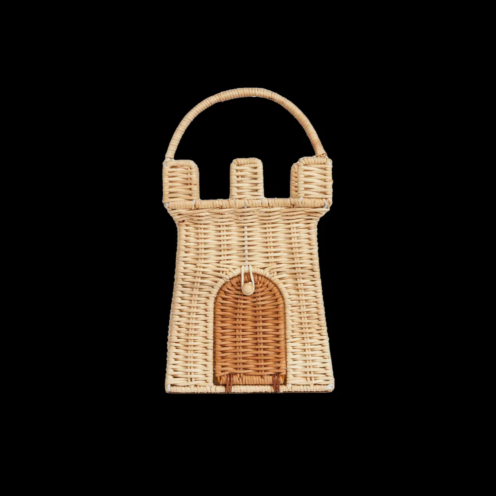 Olli Ella Outdoor Play|To Carry|Rattan Castle Bag