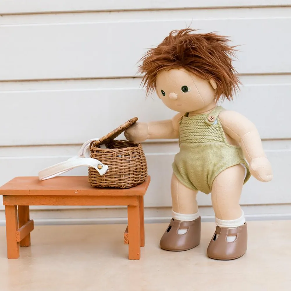 Olli Ella Doll Accessories|Rattan Dollychari - Natural