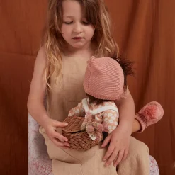 Olli Ella Doll Accessories|Rattan Dollychari - Natural
