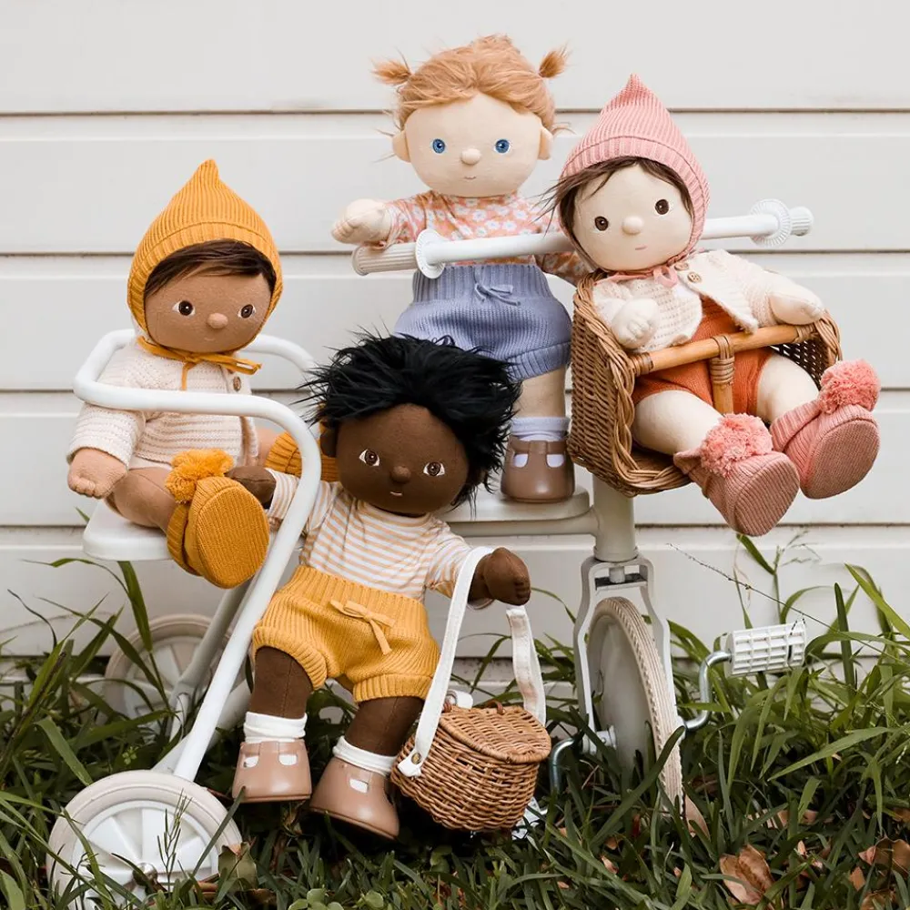 Olli Ella Doll Accessories|Rattan Dollychari - Natural