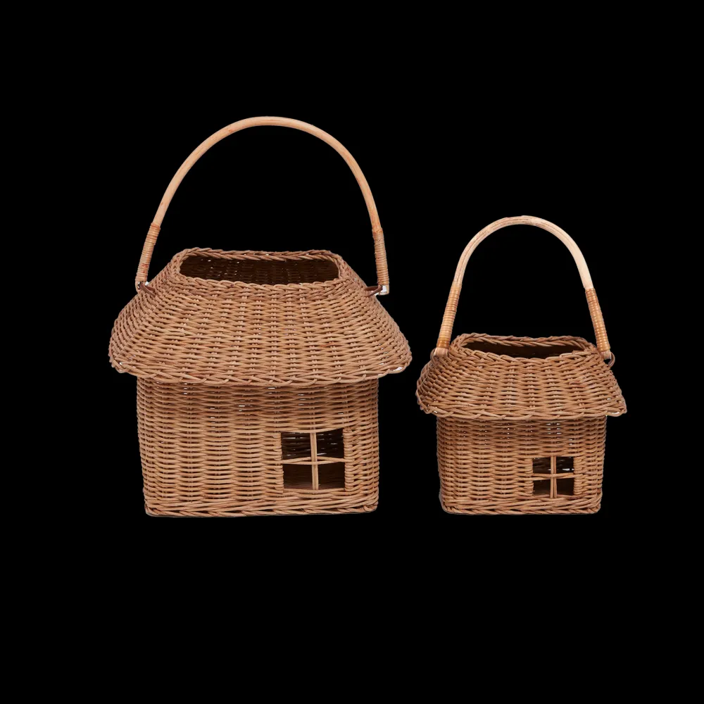 Olli Ella For Storage|To Carry|Rattan Hutch Small Basket