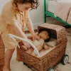 Olli Ella Indoor Play|Outdoor Play|Rattan Strolley - Natural