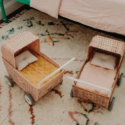 Olli Ella Indoor Play|Outdoor Play|Rattan Strolley - Natural