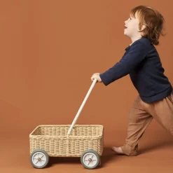 Olli Ella Indoor Play|On Wheels|Rattan Wamble Walker