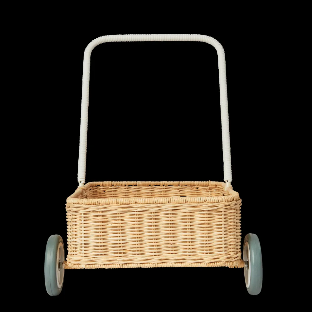 Olli Ella Indoor Play|On Wheels|Rattan Wamble Walker