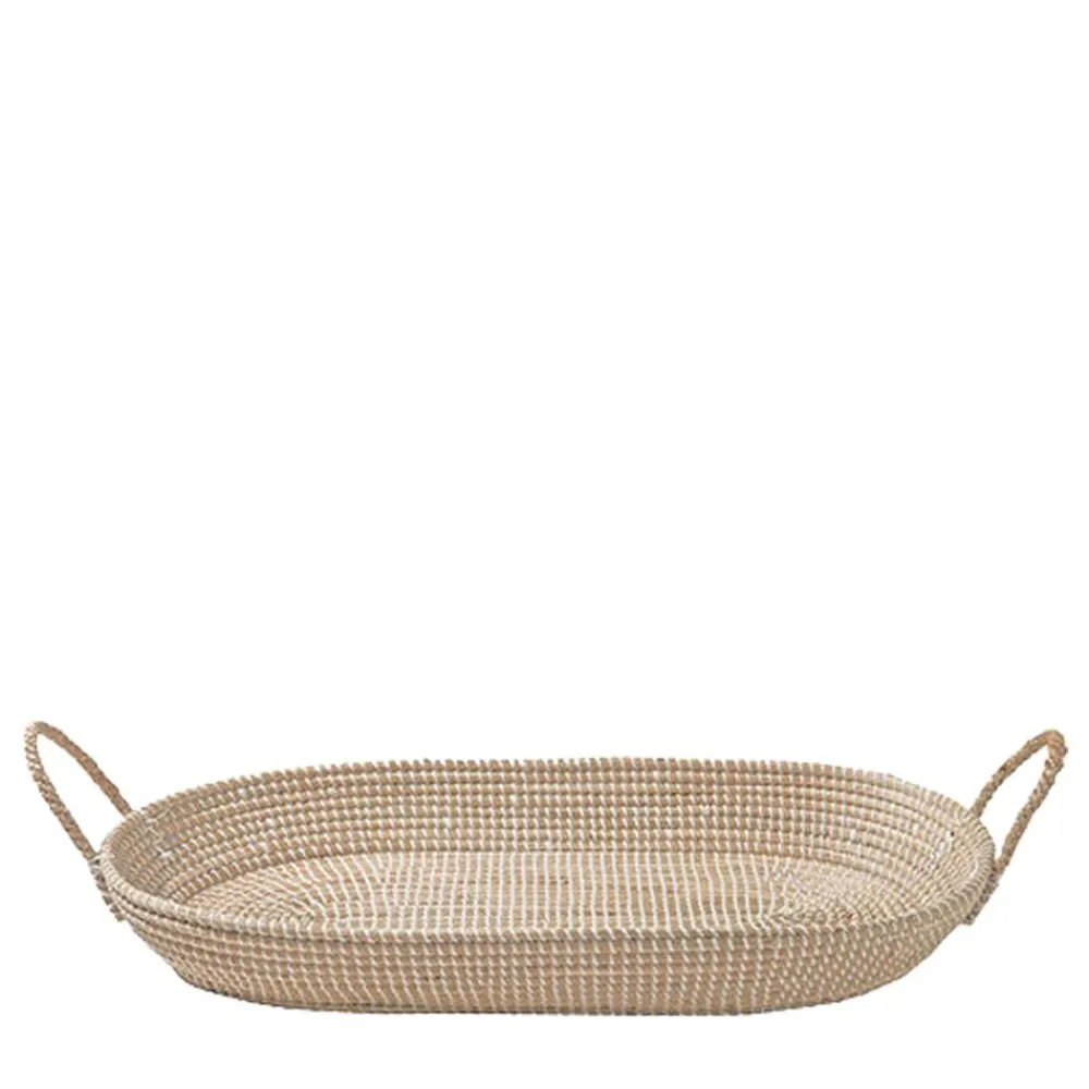 Olli Ella Nursery|Changing Baskets|Reva Seagrass Changing Basket - Natural