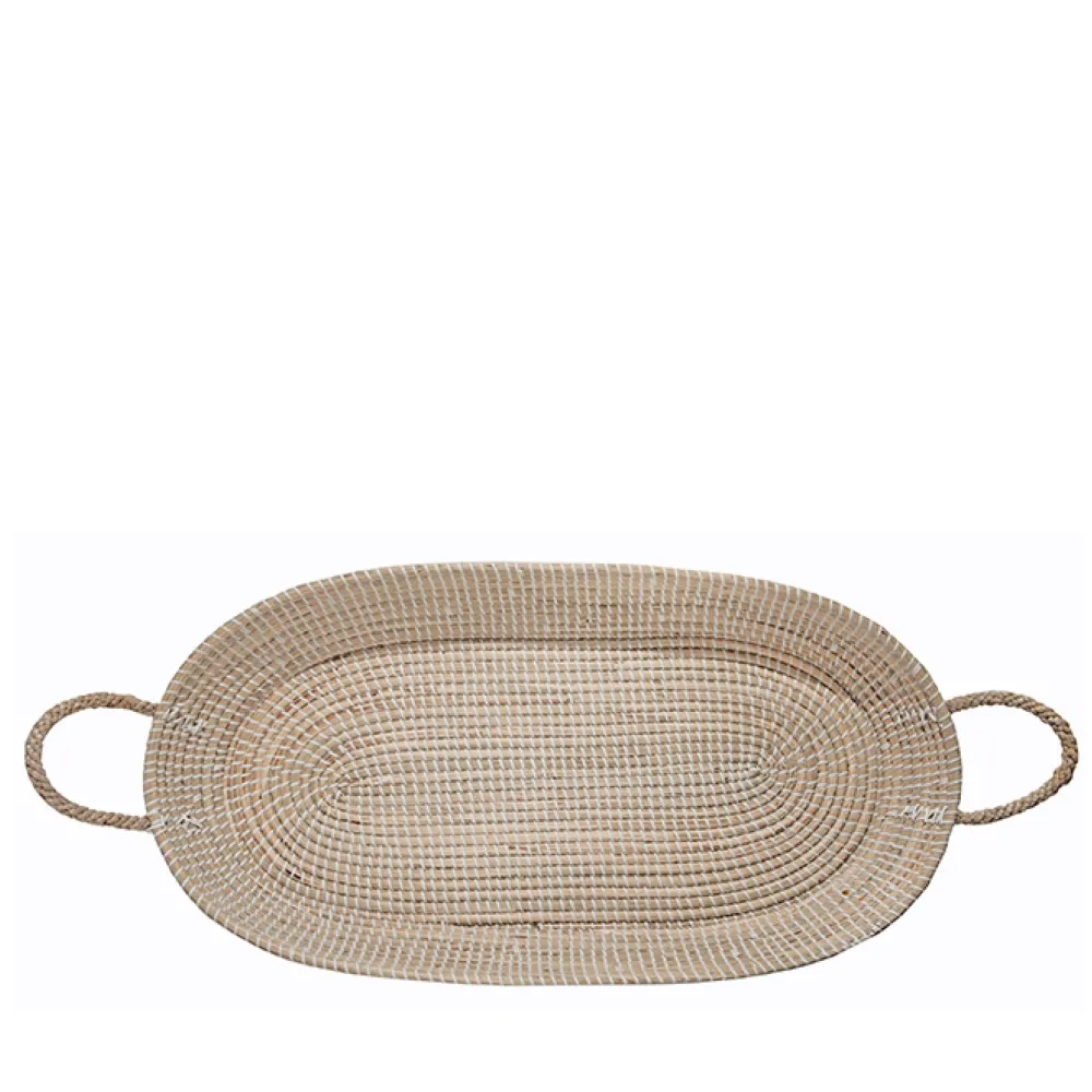 Olli Ella Nursery|Changing Baskets|Reva Seagrass Changing Basket - Natural