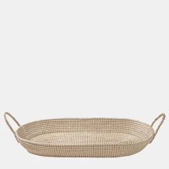 Olli Ella Nursery|Changing Baskets|Reva Seagrass Changing Basket - Natural