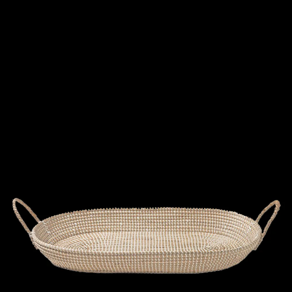 Olli Ella Nursery|Changing Baskets|Reva Seagrass Changing Basket - Natural
