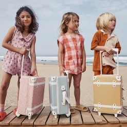 Olli Ella Travel|Travel Bags|See-Ya Suitcase - Butterscotch