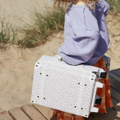 Olli Ella Travel|Travel Bags|See-Ya Suitcase - Leafed Mushroom