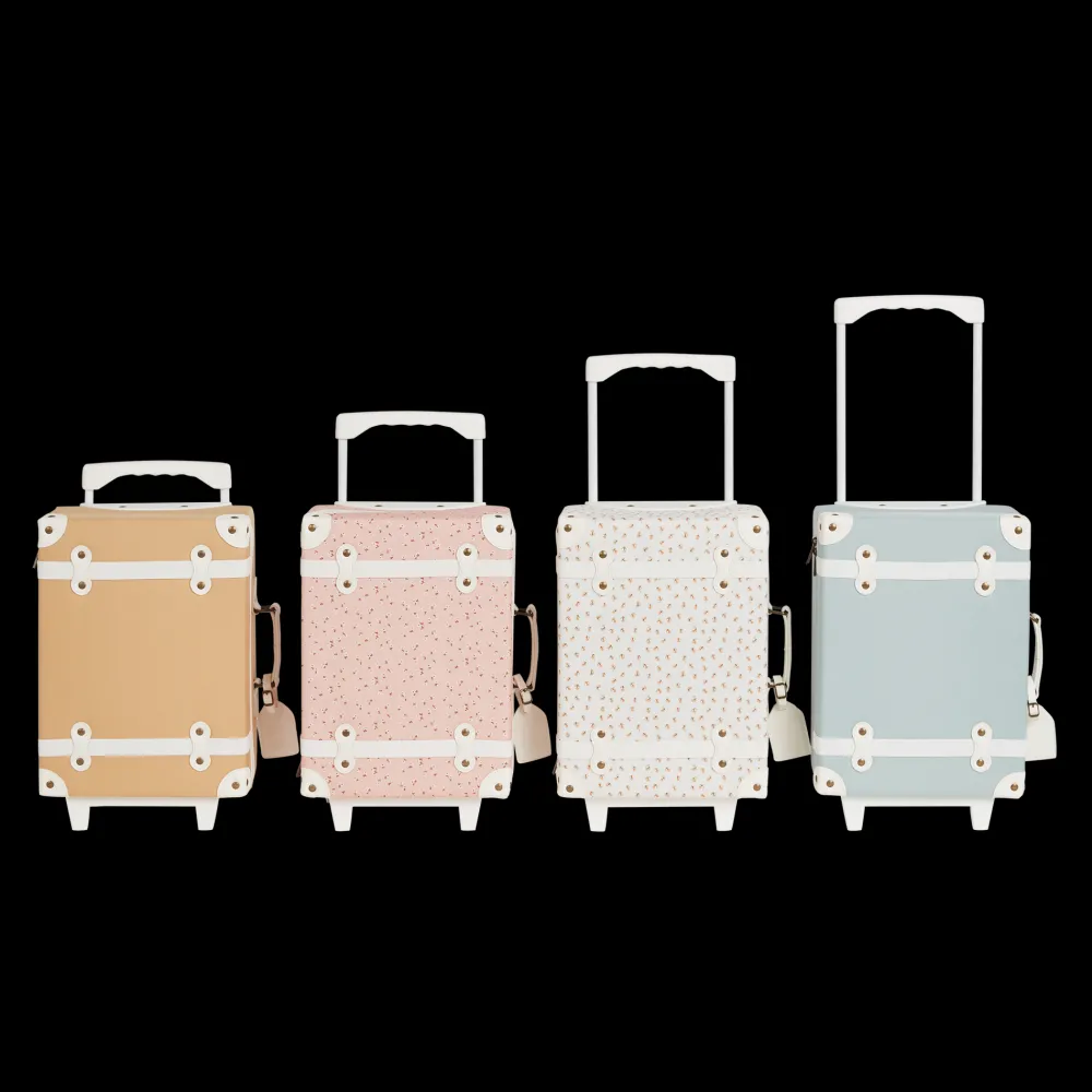 Olli Ella Travel|Travel Bags|See-Ya Suitcase - Leafed Mushroom