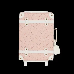 Olli Ella Travel|Travel Bags|See-Ya Suitcase - Pink Daisies
