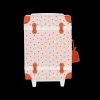 Olli Ella Travel|Travel Bags|See-ya Suitcase - Strawberry