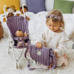 Olli Ella Doll Accessories|Sollie Stroller Seat - Lavender