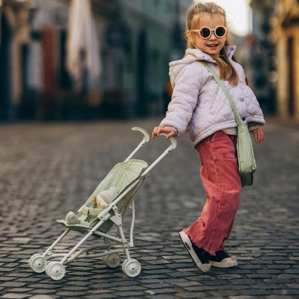 Olli Ella Doll Accessories|Sollie Stroller Seat - Sage