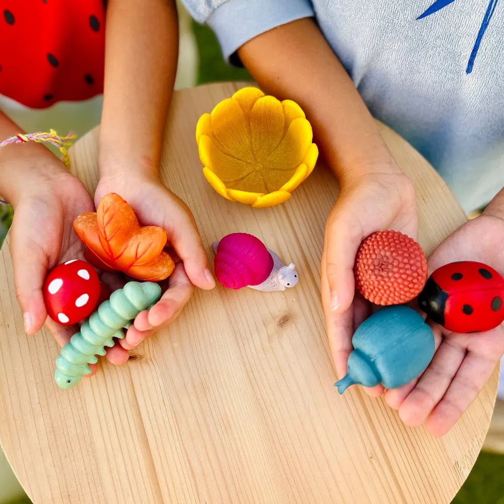Olli Ella Craft & Activity|Indoor Play|Tubbles - Sensory Stones - Garden Goodies