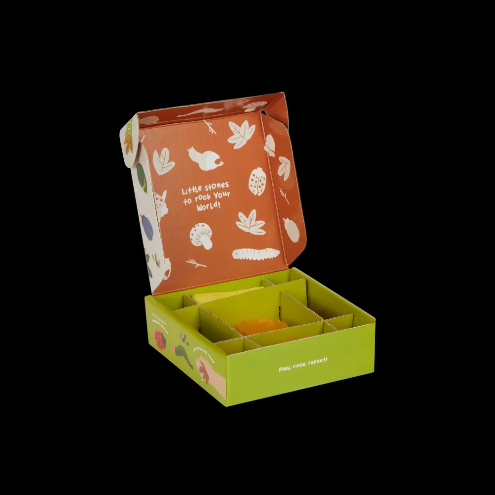 Olli Ella Craft & Activity|Indoor Play|Tubbles - Sensory Stones - Garden Goodies