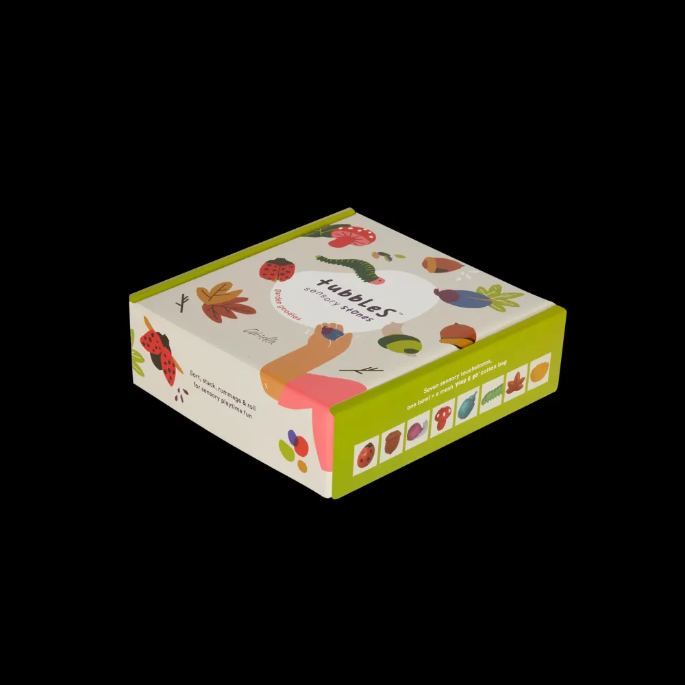 Olli Ella Craft & Activity|Indoor Play|Tubbles - Sensory Stones - Garden Goodies