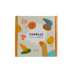 Olli Ella Craft & Activity|Outdoor Play|Tubbles - Sensory Stones - Vibrant Veggies